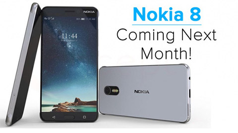 Nokia 8 khả năng ra mắt vào tháng 6 với giá 15 triệu đồng