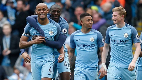 Man City vừa có màn dùi vập Crystal Palace 5 bàn trắng