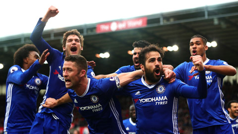 Tổng hợp vòng 36 Ngoại hạng Anh: Chelsea chạm tay vào chức vô địch
