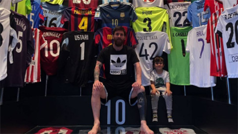 Thế giới sao 9/5: Messi khoe bộ sưu tập áo đấu đồ sộ