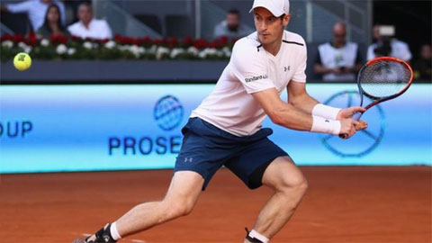 Murray khởi đầu hoàn hảo ở Madrid Masters