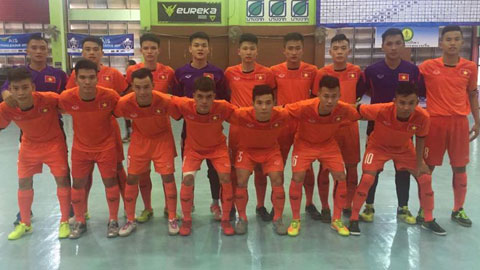 U20 futsal Việt Nam đại thắng U20 Uzbekistan