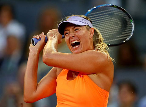 Sharapova gặp phải nhánh đấu rất khó khăn tại Rome Masters