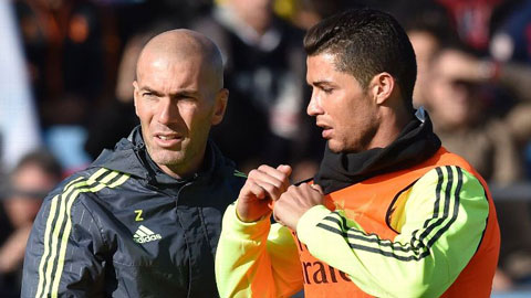 Ronaldo tâng bốc thầy Zidane trước cơ hội vô địch La Liga