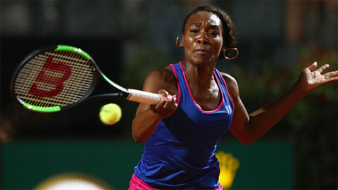 Venus Williams, Halep cùng vào tứ kết Rome Masters