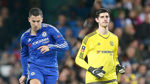 Chelsea giữ Hazard & Courtois bằng lương khủng
