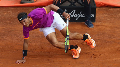 Nadal dừng bước ở tứ kết Rome Masters