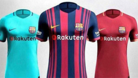 Lộ mẫu áo đấu Barca sẽ sử dụng mùa tới