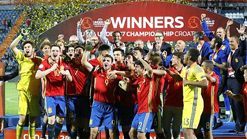 Hạ U17 Anh, U17 Tây Ban Nha vô địch U17 châu Âu