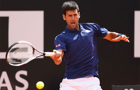 Djokovic đã có một ngày thi đấu khá tệ