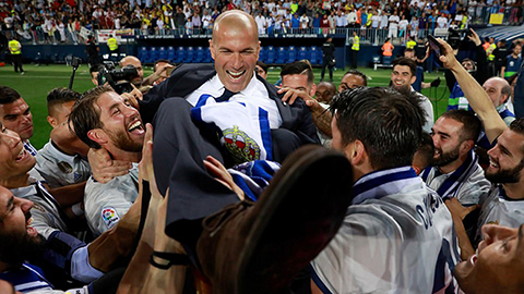 Zidane hạnh phúc tột độ với chức vô địch trên tư cách HLV