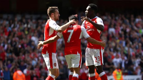 Arsenal lập kỷ lục cho đội xếp thứ 5 nhiều điểm nhất