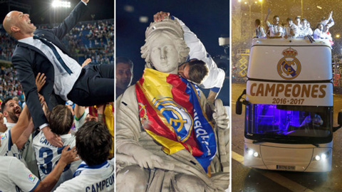 Tổng kết La Liga 2016/17: Real trở lại ngôi vương