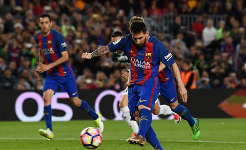 Messi chắc chắn giành danh hiệu Vua phá lưới với 36 bàn thắng