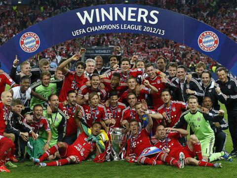 Bayern vô địch Champions League năm 2013