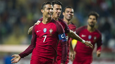 Ronaldo vẫn là chủ công trong chiến dịch tìm kiếm danh hiệu Confederations Cup của Bồ Đào Nha