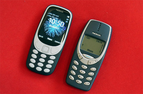 Nokia 3310 phiên bản mới đọ dáng với 3310 phiên bản năm 2000