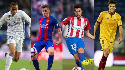 Đội hình tệ nhất La Liga 2016/17: Có mặt nhiều sao số