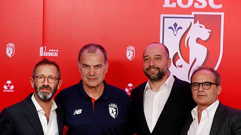 Marcelo Bielsa ra mắt Lille