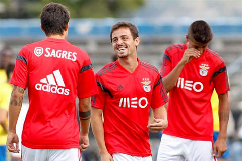 Bernardo Silva trưởng thành từ lò đào tạo trẻ của Benfica