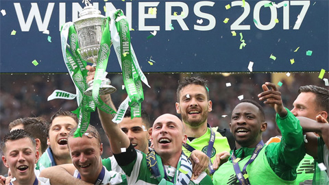 Celtic bất bại trong mùa giải ăn 3 vĩ đại
