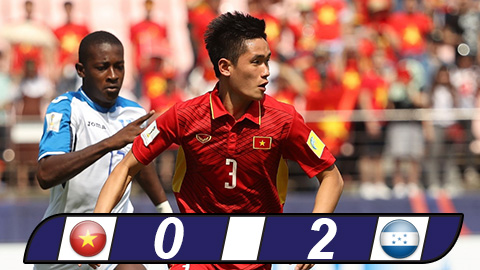 Thua Honduras, U20 Việt Nam chia tay World Cup trong tiếc nuối