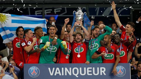 PSG 11 lần vô địch cúp QG Pháp: Đằng sau kỷ lục là… nỗi lo
