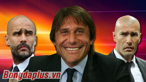Ảnh chế: Vì sao Pep và Zidane ganh tị với Conte?