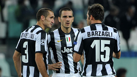 BBC của Juventus vẫn có điểm yếu