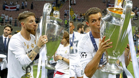 Ronaldo và Ramos trước cơ hội lập hat-trick ghi bàn ở chung kết Champions League