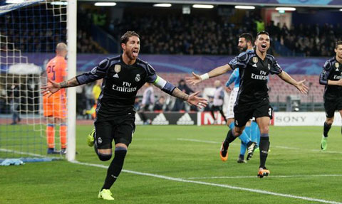 Ramos lại ghi bàn thắng muộn đem về chiến thắng cho Real