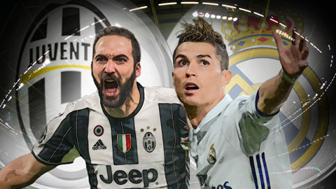 Đội hình siêu mạnh kết hợp giữa Juventus và Real