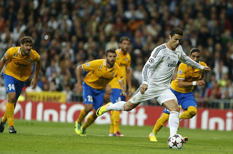 Ronaldo rất có duyên với mành lưới Juventus