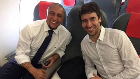 Carlos & Raul cùng Real bay đến Cardiff