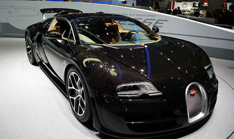 Siêu xe Bugatti Veyron  của Ronaldo