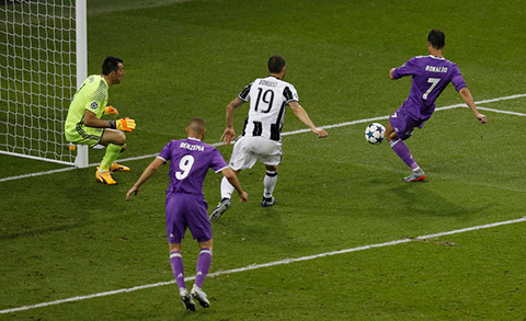 Ronaldo lập cú đúp bàn thắng