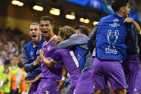 Ronaldo đã có một mùa giải hoàn hảo cùng Real Madrid