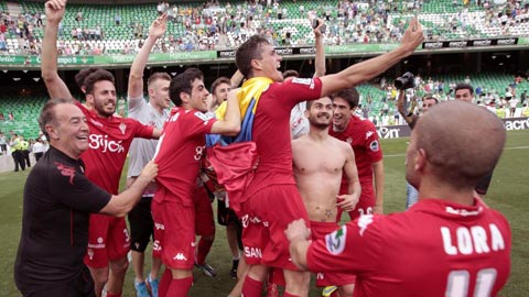 Girona thăng hạng lên chơi tại La Liga 2017/18