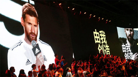 Messi có mặt ở Trung Quốc khởi công xây dựng sân vận động mang tên anh