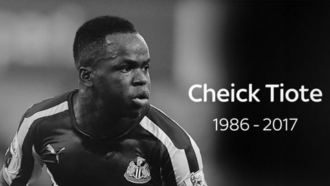 Tiền vệ Cheick Tiote đột ngột qua đời tại Trung Quốc