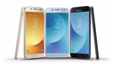 Samsung ra mắt 3 phiên bản Galaxy J mới cài sẵn Android 7.0