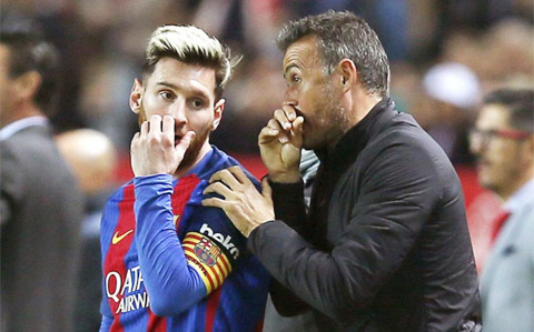 Messi không mời thầy cũ Luis Enrique