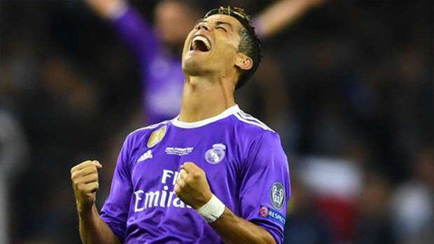 Ronaldo dẫn đầu danh sách các VĐV thu nhập "khủng" nhất năm 2017