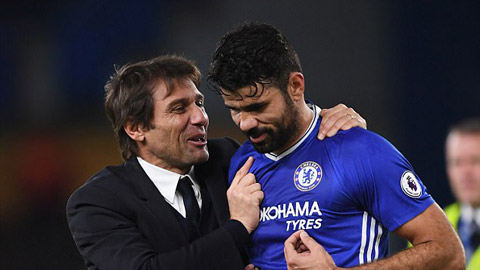 Conte nhắn tin đuổi Diego Costa khỏi Chelsea