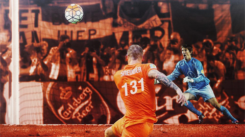 Vượt Van der Sar, Sneijder đi vào lịch sử bóng đá Hà Lan