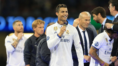 Ronaldo có thể lỡ dịp hội ngộ M.U ở Siêu cúp châu Âu 2017