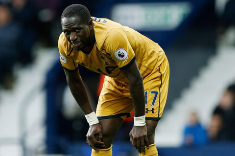 Sissoko trải qua mùa giải thất vọng trong màu áo Tottenham