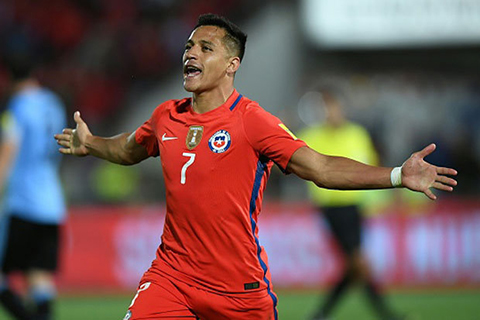 Sanchez là nguồn cảm hứng chiến thắng của Chile