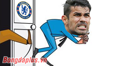 Ảnh chế: Costa trở thành kẻ "vô gia cư"
