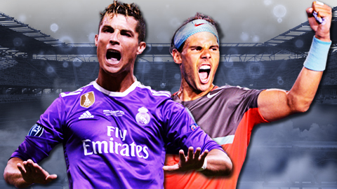 Từ Ronaldo đến Nadal: Thành quả của giọt mồ hôi